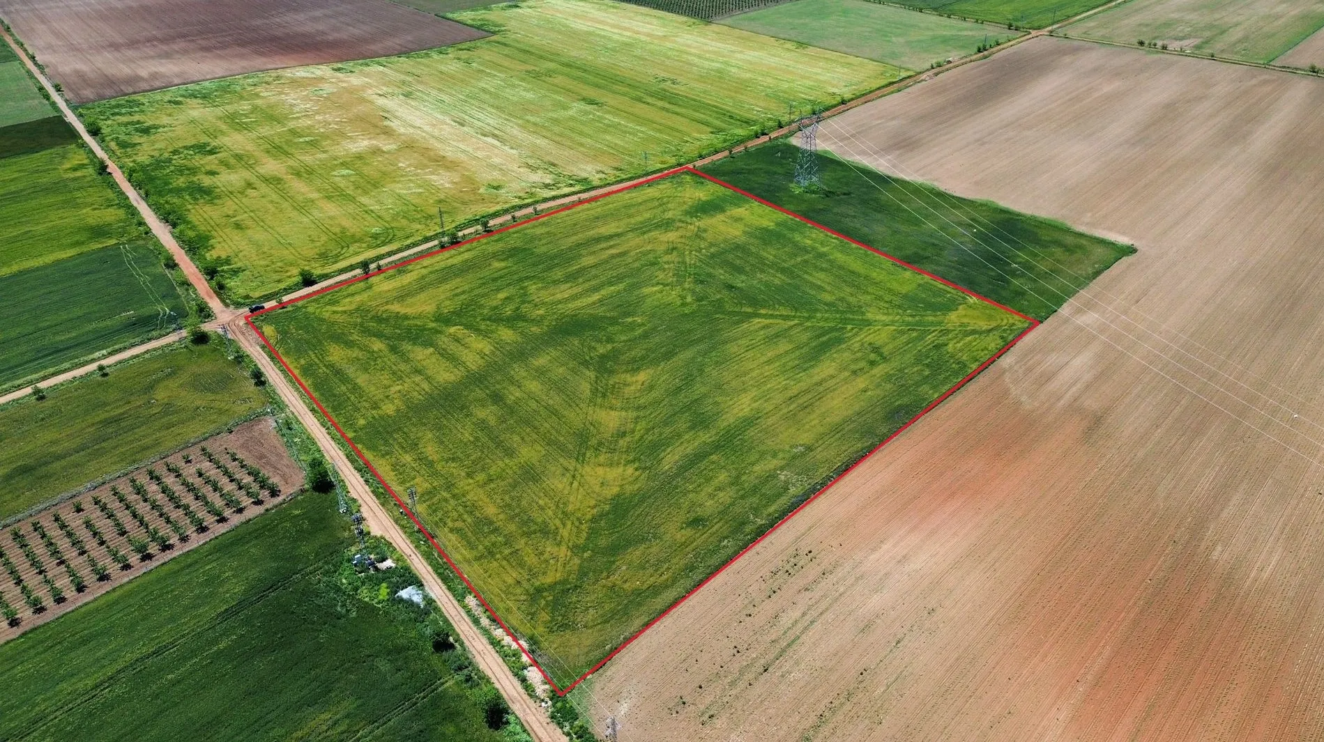 KONYA SARAYÖNÜ KARATEPE'DE SATILIK 33.995 M2 MÜSTAKİL TARLA